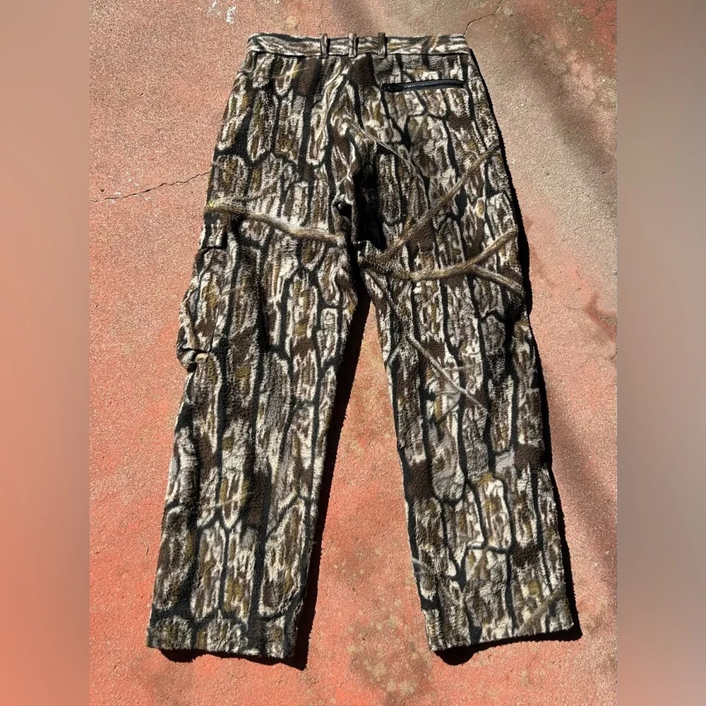 VINTAGE CABELAS CAMO CARGO TACTICAL PANTS USA - Picture 4 of 5